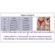thumbnail image 3 of Gibobby Braguitas Slim Fit Ropa interior de mujer grande sin costuras deportiva sólida de cintura media Sexy Tback para mujer europea(Rojo， XXL), 3 of 3