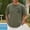 Green, variant on Men's Suede T-Shirts Tee, Short Sleeve Casual Bamboo Print Crew Neck Summer Tops for Men Dark Gray