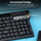 thumbnail image 4 of 2.4G Teclado y mouse Combo Operación silenciosa Modo de suspensión automática Botones mult Abanopi Combo, 4 of 4
