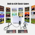 Retro Game Console Classic Mini Retro Game System Builtin 620 Games