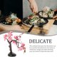 thumbnail image 5 of ADDHAT Flor Decorativa Artificial De Ciruelo Rosa Para Y De Restaurante, 5 of 6