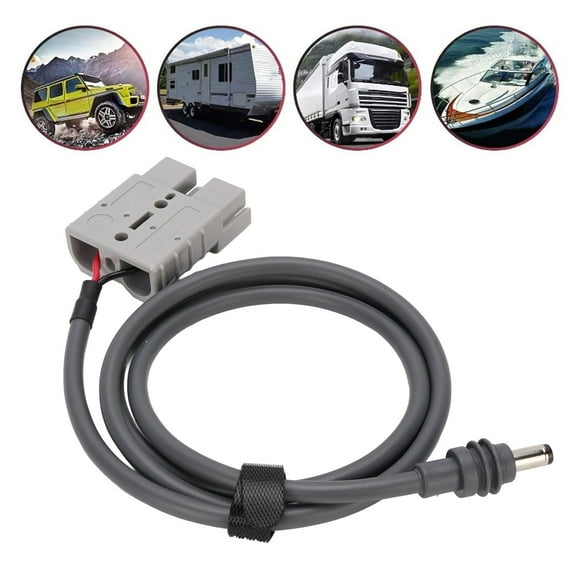 Satellite DC Power Plug Adapter, 18AWG Quick Connector Cable for Solar and Wind Energy Systems, Satellite Dish Extension Cable