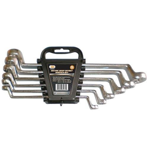 IIT 84270 Deep Offset Ring Wrench Set