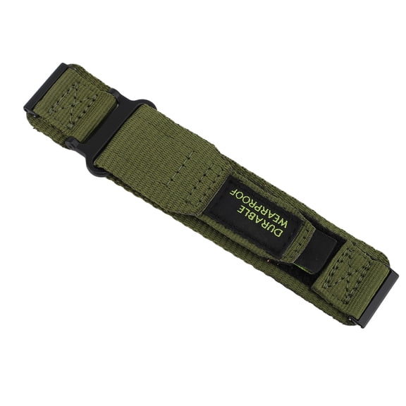 Xirurus Nylon Watch Band Replacement for Suunto Spartan HR Baro 7 9 D5i, 24mm Outdoor Woven Strap OD Green
