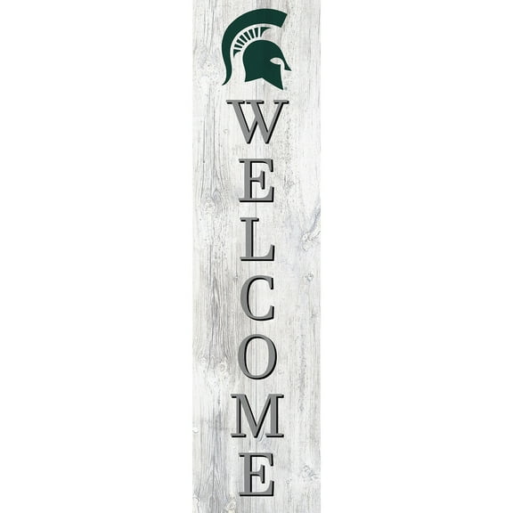 Michigan State Spartans 48'' Welcome Leaner