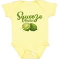thumbnail image 3 of Inktastic Lime Squeeze the Day Boys or Girls Baby Bodysuit, 3 of 5