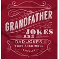 thumbnail image 2 of Grandfather Dad Jokes Funny Grandpa Hoodie Hooded Sweatshirt Men Brisco Brands S, 2 of 6