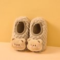 thumbnail image 2 of Soft Sole Non-Slip Socks Gripper Bottom House Socks Cozy Fleece Lined Footies Warm Indoor Floor Socks For Toddler Steps, 2 of 7