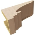 thumbnail image 6 of 5"W x 10"D x 5"H Wide Diane Rough Cedar Woodgrain TimberThane Corbel, Primed Tan, 6 of 6