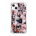 thumbnail image 1 of Christmas Tree and Snowman Case Compatible with iPhone 13,Unique Art Design TPU Bumper Cover Case, 1 of 5