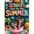 thumbnail image 4 of Decorative Design School's Out Summer Banner Colorful Theme Vacation Banner Kids Party for Summer Celebration Outdoor Activity Holiday Fun, 4 of 8