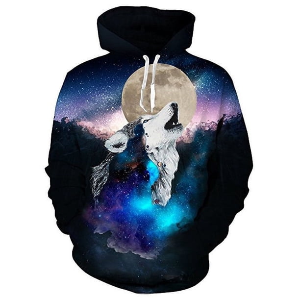 Sudadera Con Capucha De Halloween Para Hombre - Estampado Divertido Y Bolsillo Canguro - Tallas De La S A La 3XL - Poliéster Y Elastano