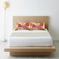 thumbnail image 6 of Yayeee Pillowcase Queen Size Set of 2 Satin Wrinkle Resistant Pillow Case, Abstract Floral, 6 of 8