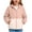 Rose Gold, variant on Coerni Boys& Girls 50 Sun Hoodie Jacket Color Block Long Sleeve Full Zip Sun Protection Coats Summer Outdoor Lightweight Kids Clothes