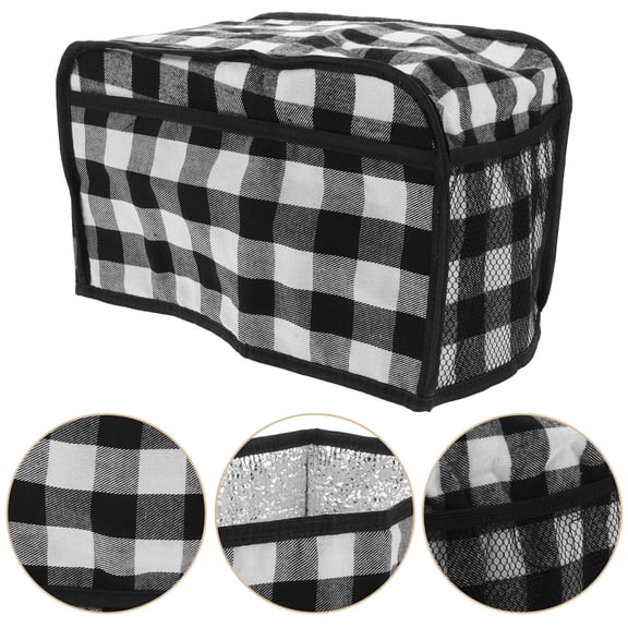 ETEREAUTY Toaster Cover, Wear-Resistant Bread Machine Protector for Kitchen Appliance Dust and Scratch