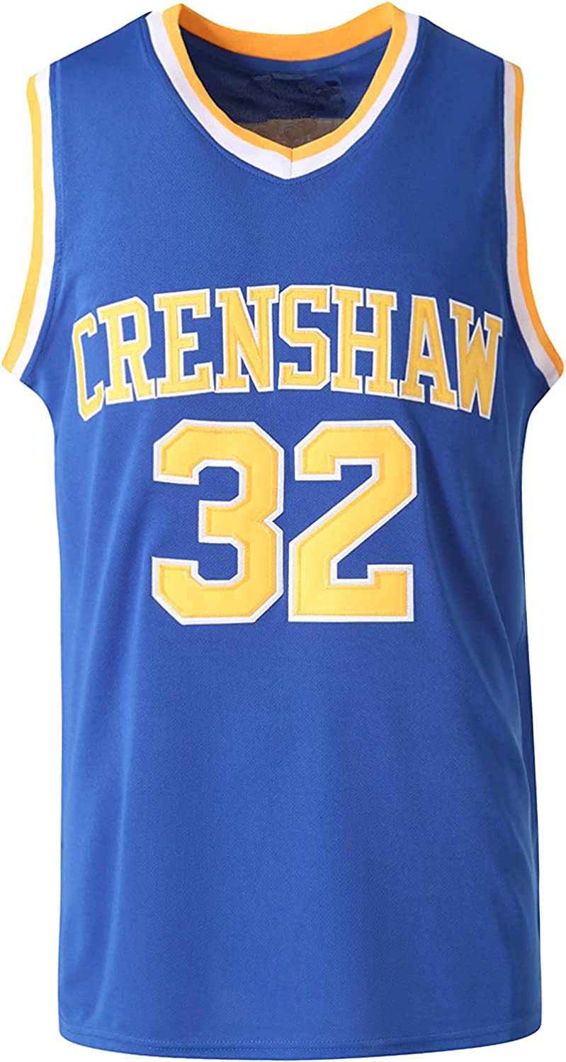 超目玉 Crenshaw High School Love And Basketball Jerseys White32l