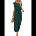thumbnail image 1 of para Mujer, Verano 2025, Mangas con Volantes, Cuello Cuadrado, con Cordón y Bolsillos, Verde M, 1 of 10