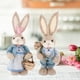 thumbnail image 1 of 2 Piezas de Adornos de de Paja de Pascua, Figura de Conejo en Miniatura, Conejo de Paja Artificial para Mesa de Pascua, Decoración de Fiesta estilo D, 1 of 8