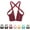 Claret, variant on Premium Leather Adjustable Underarm Shoulder Bag for Men & Women - Anti-Theft Hidden Storage