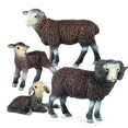 thumbnail image 1 of CNKOO 4 Pcs/Set Simulation Sheep Decoration Model Set Farm Animal Model Home Decoration Accessories Craft Ornaments Toy, 1 of 7