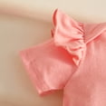 thumbnail image 5 of UAYOTSE Baby Girl Summer Short Set 9 12 18 24 Months 2T 3T 4T Female Cute T Shirt Shorts 2pcs Clothes Outfits,Sizes 3-6 Months, 5 of 9