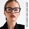 thumbnail image 4 of Gafas IBOANN de gran tamaño que bloquean la luz azul para mujer, 4 of 8