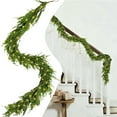 thumbnail image 2 of Pre Lit Christmas Garland with Timer, F Led Winter Greenery Garland Indoor Outdoor, Pre Lit Real Prelit Christmas Garland Winter Greenery Garland for Christmas Holiday Seasonal Outdoor/Indoo, 2 of 9
