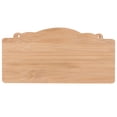 thumbnail image 1 of Blank Wood Signs Hanging Plaque DIY Craft Unfinished Wood Sign for Shop Store, 1 of 7