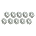 thumbnail image 2 of Allstar Performance ALL18283-10 Jam Nut - 3/4-16 in Left Hand Thread - Natural Aluminum - Set of 10, 2 of 9