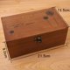 thumbnail image 2 of Caja de costura de madera estilo chino con accesorios completos - agujas, hilos, tijeras, cinta métrica y botones - Edición de lujo para manualidades y costura, 2 of 2