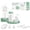 Green（17mm）, variant on Breast Pump Accessories Compatible with Spectra S1 S2 S9 Plus Replacement Pump Parts, 2 Sets with 21mm Flanges Spectra, 10oz Bottles, Duckbill Valves, Tubing, Backflow Protectors, Not Original