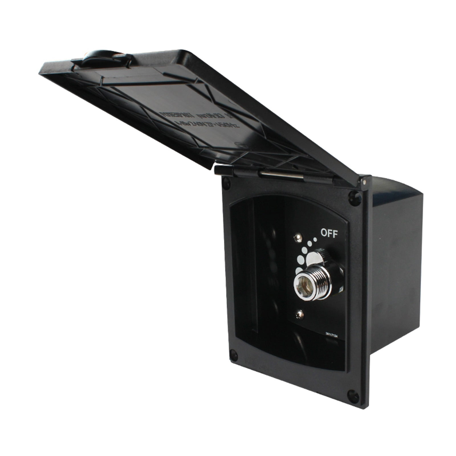 Black Exterior Shower Box Kit For Caravan RV Boat Motorhome ,Rv Camper Accessories