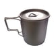 thumbnail image 5 of Olla de titanio para mochilero, taza de agua de titanio, botella, vajilla, té para acampar, taza de café para senderismo, senderismo, interior, exteri 420ML, 5 of 9