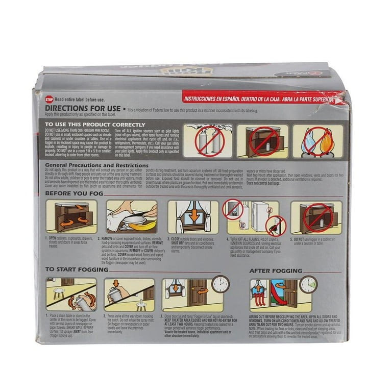 Hot Shot Fogger With Odor Neutralizer, Count,