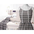 thumbnail image 6 of Soimoi Pure Silk Gray Fabric By the Yard - 42 Inch Wide - Block Textile - Elegance for Stylish Apparel and Home Decor Printed Fabric, 6 of 6