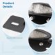 thumbnail image 5 of Luz trasera universal para motocicleta, luz de freno y señal de giro integrada con soporte para placa de matrícula, compatible con Honda Yamaha Kawasaki Suzuki Cruiser Off-Road, 5 of 7