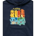 thumbnail image 2 of Pokémon - Partner Squares - Men's Fleece Pullover Hoodie, 2 of 4