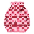 thumbnail image 4 of Sudadera con capucha para niña, para el Día de San Valentín, con estampado de color, de manga larga, informal, deportiva, con capucha, de manga larga, con inserciones en los hombros, blusa de poliéste, 4 of 6