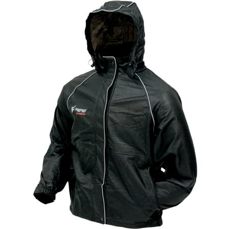 frogg toggs tekk toad womens rain jacket , size: xl, black tt6059-01