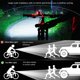 thumbnail image 5 of Luces LED para bicicleta, faro delantero para ciclismo con bocina de 130dB, altavoz USB yeacher  Luz de bicicleta, 5 of 7