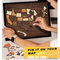 thumbnail image 5 of Wooden USA Travel Map Puzzle – Interactive Wall Decor for Couples and Families – Perfect for Home Entertainment – Helps Learn US Geography, 5 of 7