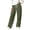 Womens sweatpants Army Green, variant on Sweatpants for Women Athletic Trendy Striped Patchwork Loose-Fit Pants Straight-Leg Brown S