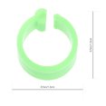 thumbnail image 2 of 100 Pcs Practical Pigeon Foot Rings Pigeon Leg Bands Rings Identification Rings, 2 of 7