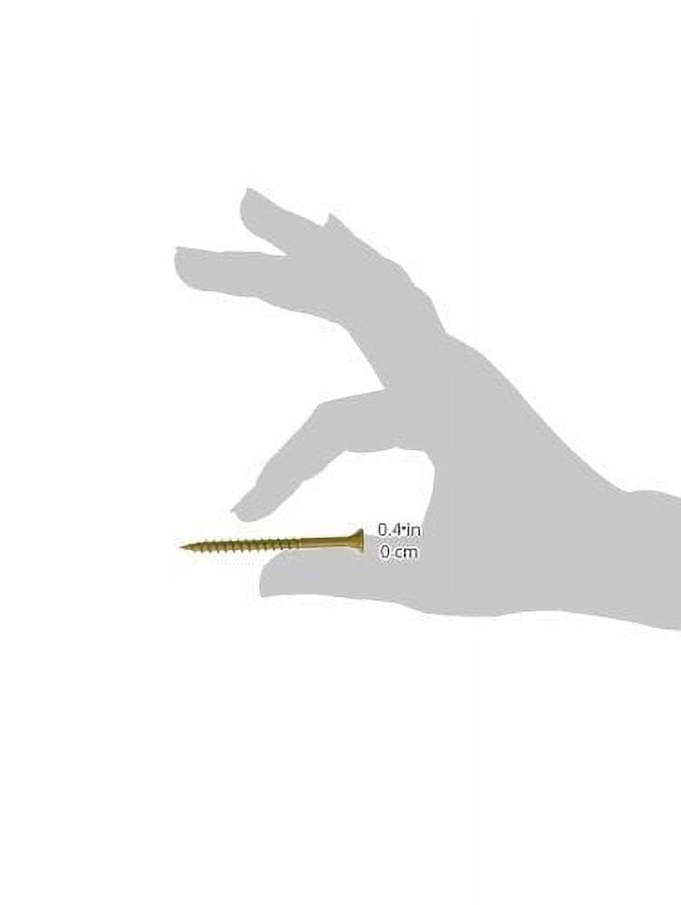 DeckPlus 48416 Tan Deck Screw, Steel - 5lb Box (#10 x 2.5")