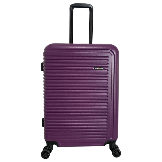 Maleta Rigida Aruba Llantas Spinner Peak Tour Morado 24"