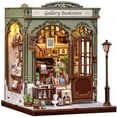 thumbnail image 1 of Kit Book Nook CUTEBEE Gallery Bookstore, rompecabezas 3D de madera, 1 of 7