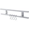 thumbnail image 1 of Portacuchillos magnético Montado en la pared Acero inoxidable Barra doble Utensilios de cocina Almacenamiento 30cm TUNC Sencillez, 1 of 5