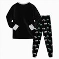 thumbnail image 2 of WXFAZCVU Boys Fall Outfits Crewneck Pullover Graphic Tops and Pants Trendy Clothing Set Size 5-6 Years, 2 of 4