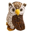 thumbnail image 2 of Búho de peluche de juguete para niños y niñas, regalo de cumpleaños, animal de peluche de 20 cm y 7,87 pulgadas, peluche suave Marrón, 2 of 7