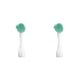 thumbnail image 3 of Seitruly Cepillo de limpieza facial Cepillo de masaje facial de silicona Limpiador facial exfoliante, cabeza única, verde blanco Verde blanco 1 cabeza 2piezas Seitruly CBP152387, 3 of 6